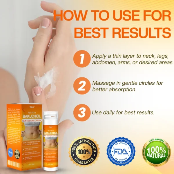 Timilk® Nectéva Bakuchiol Skin Restore Cream