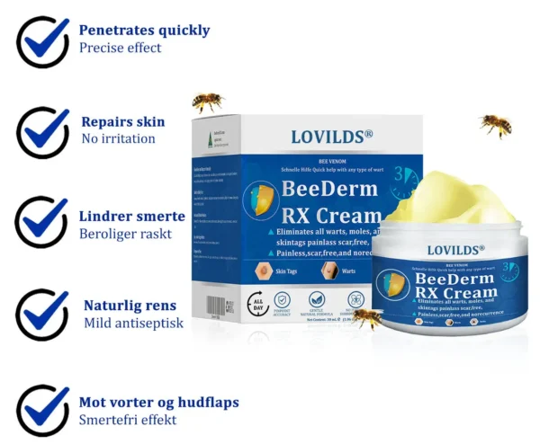 LOVILDS® BeeDerm RX Cream