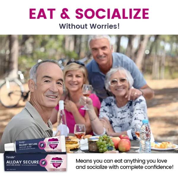 Timilk® AllDay Secure Denture Bond
