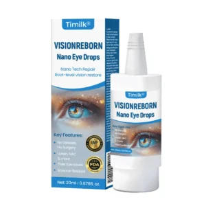 Timilk® VisionReborn Nano Eye Drops — 🌿Nano Actives, Vision Without Surgery