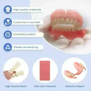 Dresfa® Medical Full Denture with Strong Suction