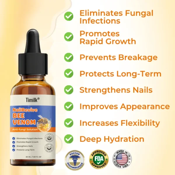Timilk® NailRevive Bee Venom Anti-fungi Solution