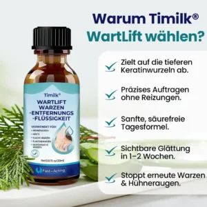 Timilk® WartLift Warzen-Entfernungsflüssigkeit⚕️