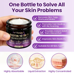 Timilk® Biotin 10-in-1 Skin Restoration Cream