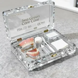 –Ends Today: 75% OFF! ⏰DarkFairy™ Medical Full Denture with Strong Suctiond Custom-Fit Full Functional Dentures🦷