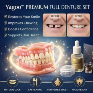 Yagoo™ PREMIUM FULL DENTURE SET
