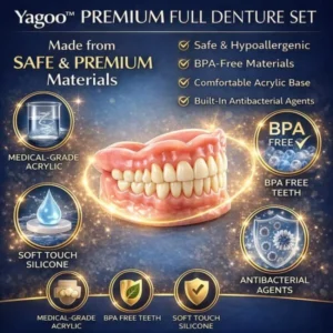 Yagoo™ PREMIUM FULL DENTURE SET