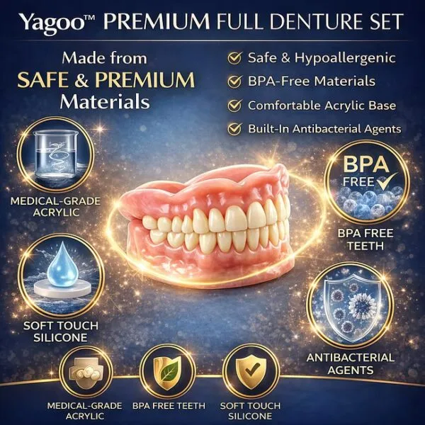 Yagoo™ PREMIUM FULL DENTURE SET